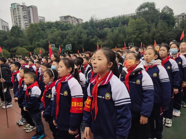 虎虎生威，一起向未来！泸州十八中学校举行2022年春期开学典礼(图12)