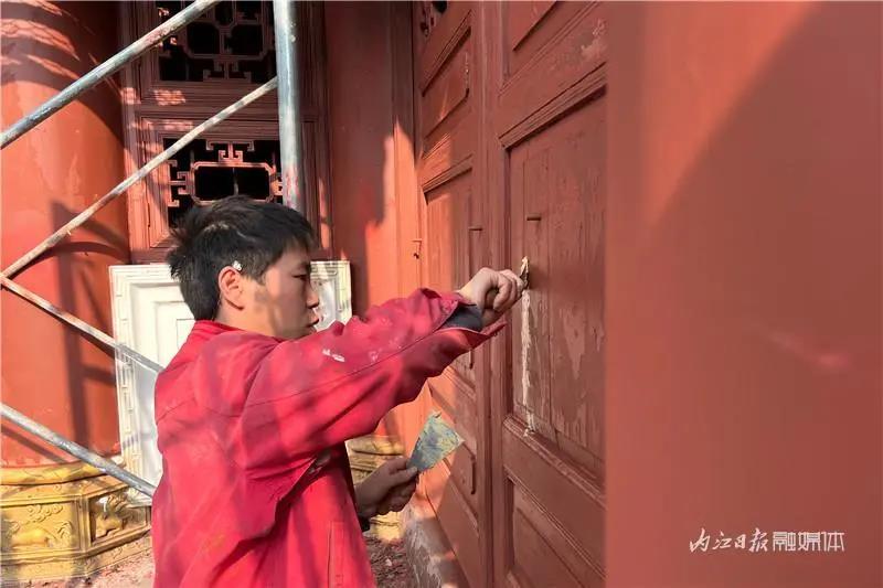 美!内江这座标志性建筑上“新”啦(图5) 5.jpg