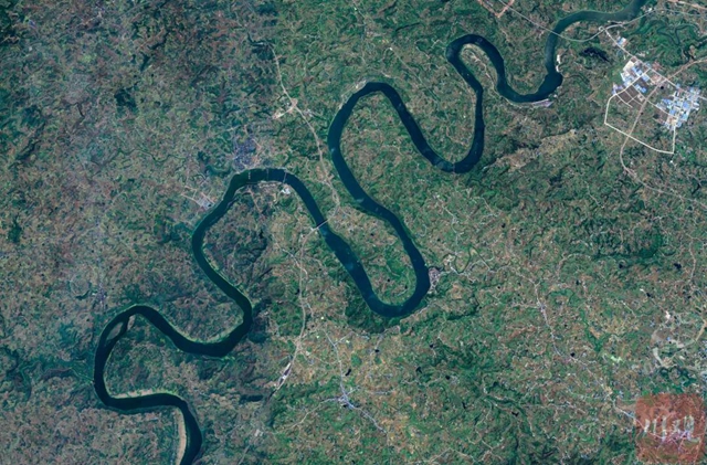 60万米高空瞰长江流域大美江河(图5) 60万米高空瞰长江流域大美江河(图5)