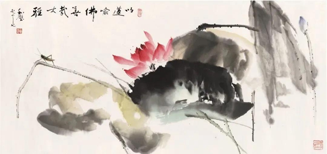 《国防时报》重磅聚焦叙永籍著名画家刘和璧的写意荷花