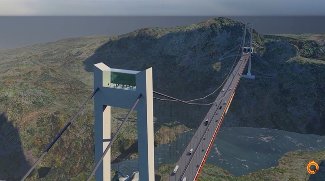 悬空长廊、蹦极跳台……连接川黔，古蔺这座桥上将建一处4A景区(图2)