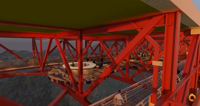 悬空长廊、蹦极跳台……连接川黔，古蔺这座桥上将建一处4A景区(图3)