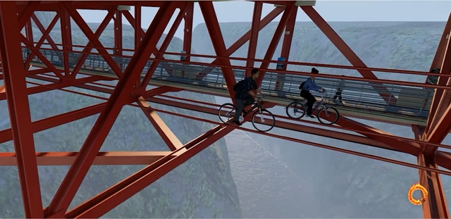 悬空长廊、蹦极跳台……连接川黔，古蔺这座桥上将建一处4A景区(图5)