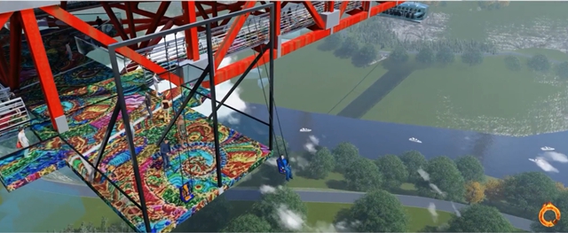 悬空长廊、蹦极跳台……连接川黔，古蔺这座桥上将建一处4A景区(图4)