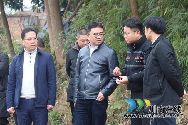 章磊率队到泸县百和镇督导大陆溪水质达标攻坚工作(图1)