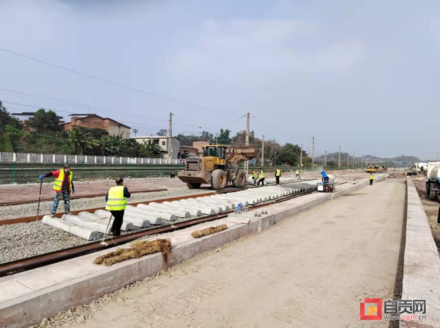 自贡这条铁路将于今年下半年建成投用！(图1)