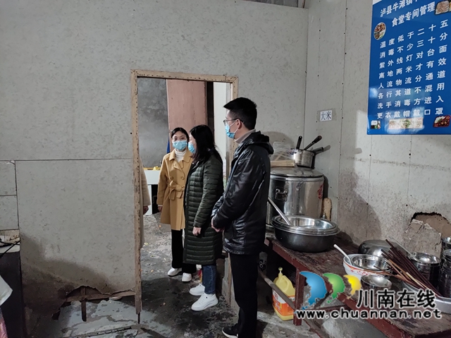 春雷行动2022｜泸县市场监管局开展春季学校食品安全“双随机、一公开”检查(图1)