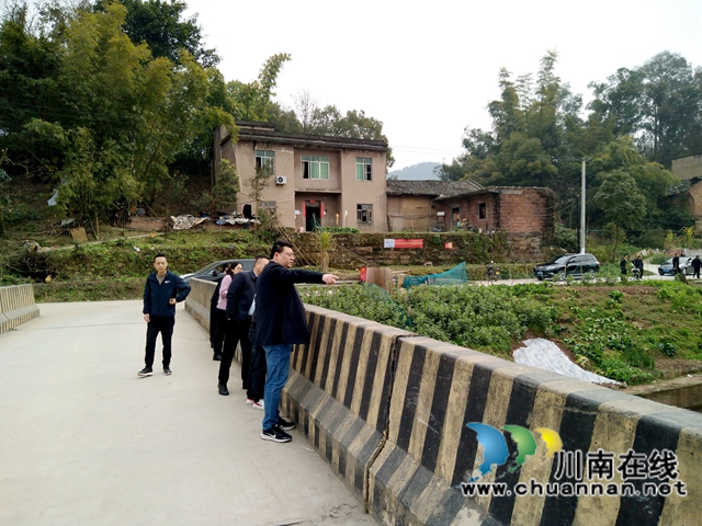 马晋宇率队督导泸县小鹿溪河河长制工作(图1)