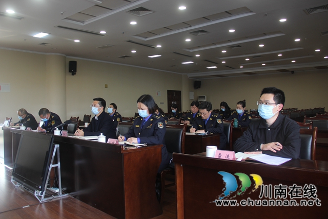泸县参加泸州市2022年城管工作电视电话会议(图2)