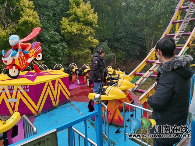 春雷行动2022｜泸县市场监管局开展大型游乐设施专项检查(图1)