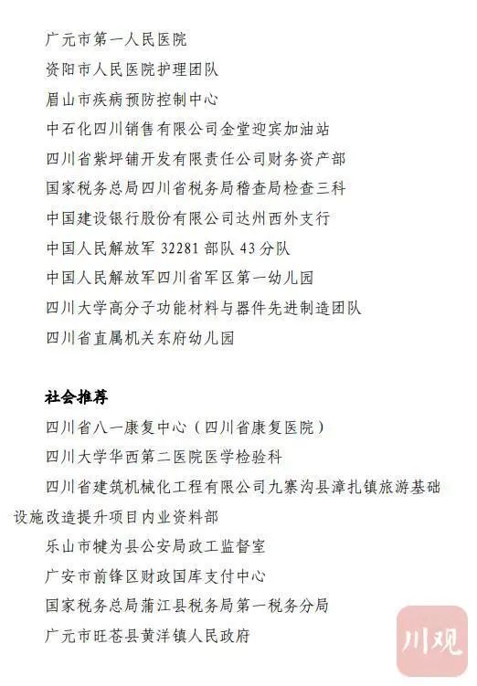 四川三八红旗手(集体)名单公布,泸州她们上榜!(图22) 四川三八红旗手(集体)名单公布,泸州她们上榜!(图22)