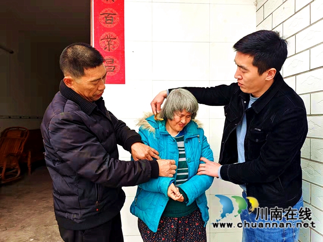 纳溪农民陈安荣　照顾智障妹妹50年(图2)