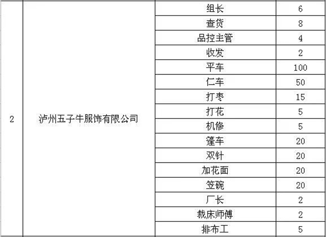 缺人！泸州女性专场招聘会来了，就在今天！(图5)