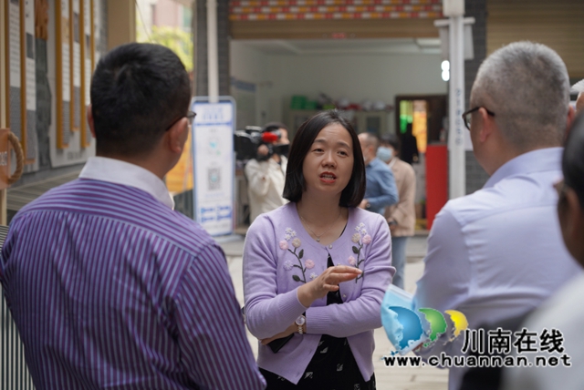 徐利带队调研龙马潭区小市街道宣传思想文化工作(图3)