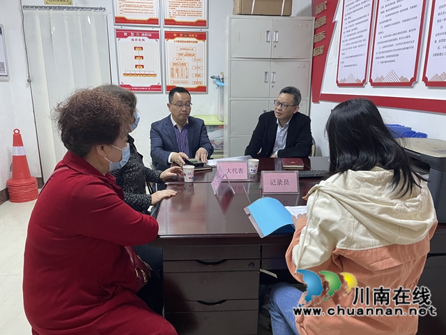 龙马潭区小市街道杜家街社区：人大代表上门倾听民声、解“烦心事”(图2)