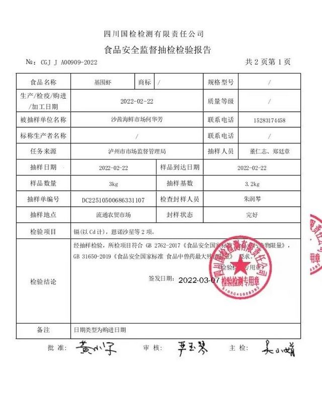 【创食安示范城】泸州:“你点我检”第三期结果公布!请您“点单”下一期~~(图7) 【创食安示范城】泸州:“你点我检”第三期结果公布!请您“点单”下一期~~(图7)