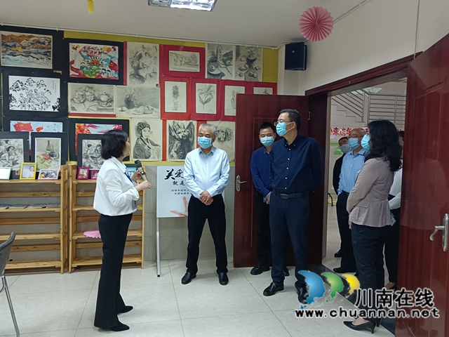 泸州市人大常委会调研红星街道居家养老服务中心等社会建设工作(图2)