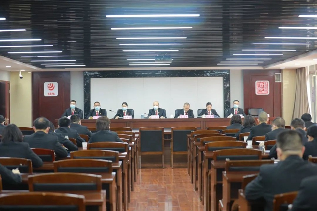 龙马潭区法院召开审判管理工作推进会(图1) 龙马潭区法院召开审判管理工作推进会(图1)