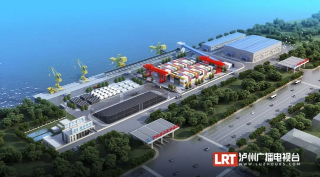 泸州最大散货码头建成这样了!(图4) 泸州最大散货码头建成这样了!(图4)