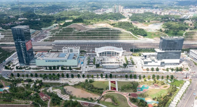 网友惊呼！天上看内江高新区，你怎么能这样美(图8)