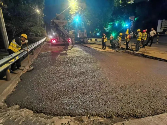 恢复通行！泸州国窖大桥两条匝道维修提前两天完工