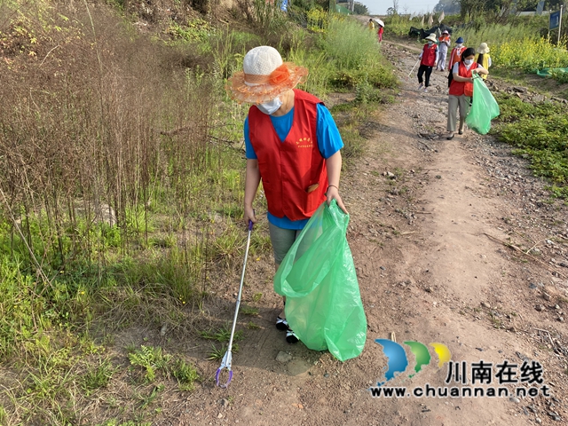 龙马潭区鱼塘街道枣林园社区：保护长江水，你我均有责(图2)
