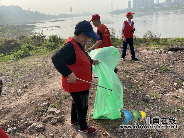 龙马潭区鱼塘街道枣林园社区：保护长江水，你我均有责(图3)