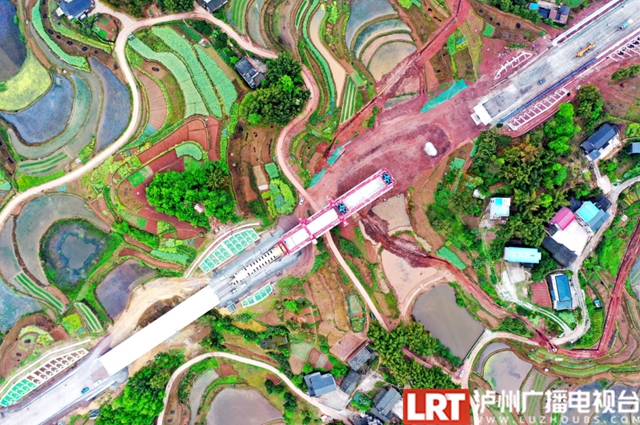 通了!渝昆高铁泸州至宜宾方向最新进展来了(图4) 通了!渝昆高铁泸州至宜宾方向最新进展来了(图4)