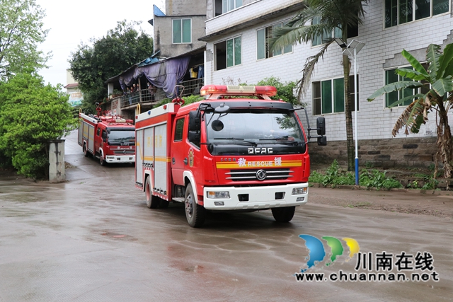 龙马潭区鱼塘街道：以练为“战”，防范未“燃”(图2)