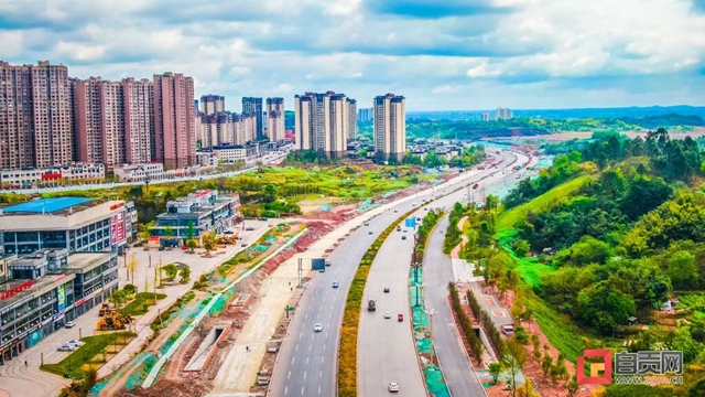 @自贡人，G348这段路实现全辐车道临时通车！(图2)