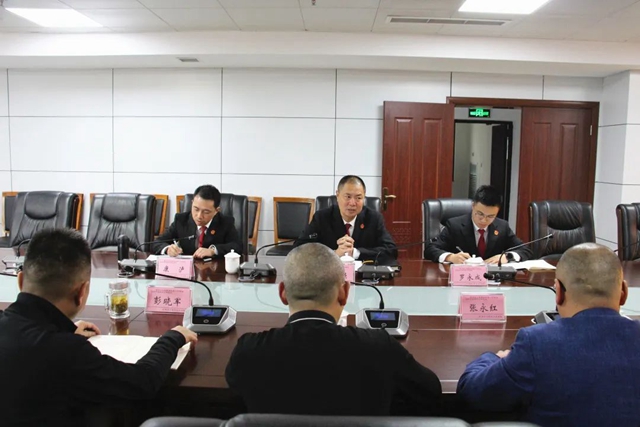 江阳区政协委员考察调研江阳区法院执行工作(图2)