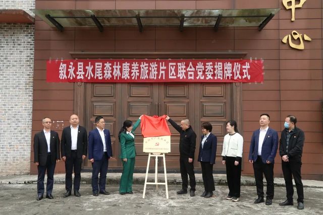 联合聚力 抱团共赢 ▏叙永县六大片区联合党委揭牌成立(图1)