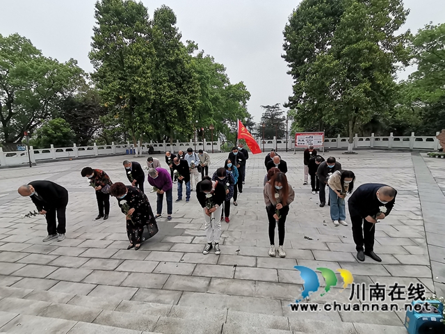 江阳区华阳街道：缅怀革命先烈，传承红色基因(图3)