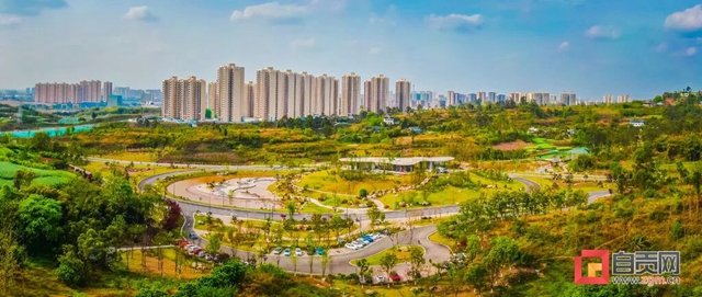 俯视宛如眼球!自贡这个绿地公园苍翠欲滴(图1) 俯视宛如眼球!自贡这个绿地公园苍翠欲滴(图1)