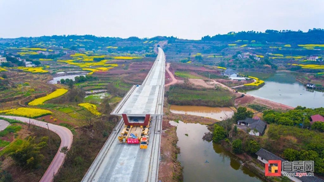 最新进展！成自宜高铁建设如火如荼(图7)