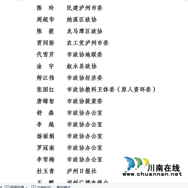 信息宣传成绩突出 民盟泸州市龙马潭区基层委多名盟员获市政协表彰(图3)