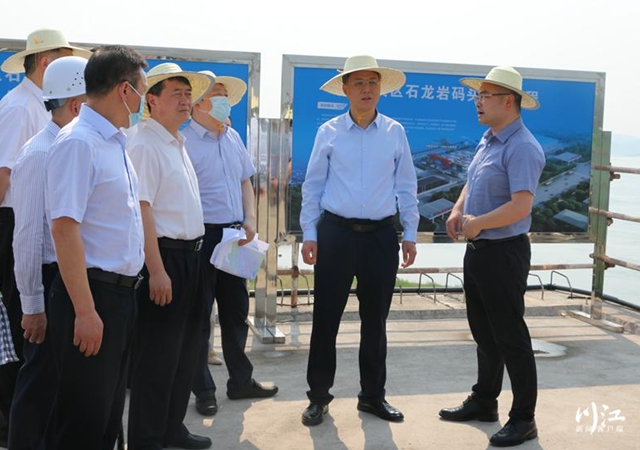 余先河率队调研泸州部分重点交通项目和物流项目