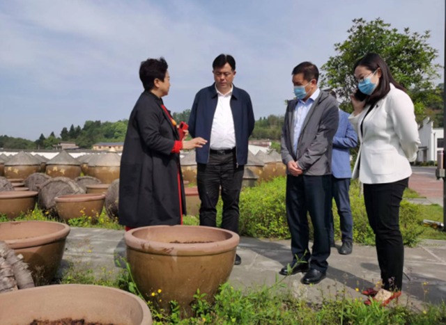 泸州市口岸物流办党组书记、主任李智带队调研合江县现代物流业发展工作(图2)