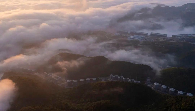 云瞰郎酒庄园丨 世界级酒庄 云霞供养 美不胜收(图5)