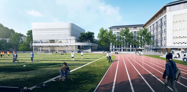 泸州高中忠山校区提档升级改扩建工程有序推进(图2)