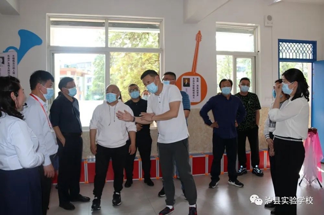 泸县实验学校迎接省文联、省曲艺家协会调研(图4)