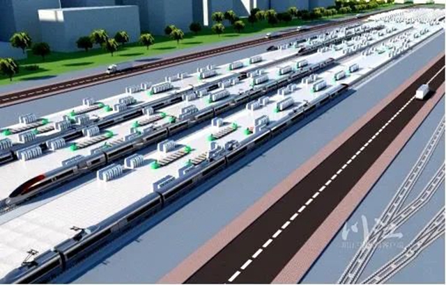 占地365亩，规模2台2线 | 泸州将建高铁快运物流基地(图2)