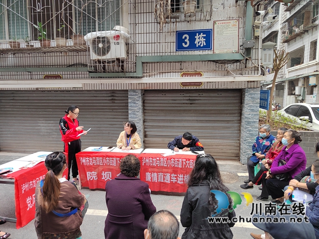 龙马潭区小市街道下大街社区：“廉情坝坝会”唱响基层党风廉政建设“好声音”(图4)