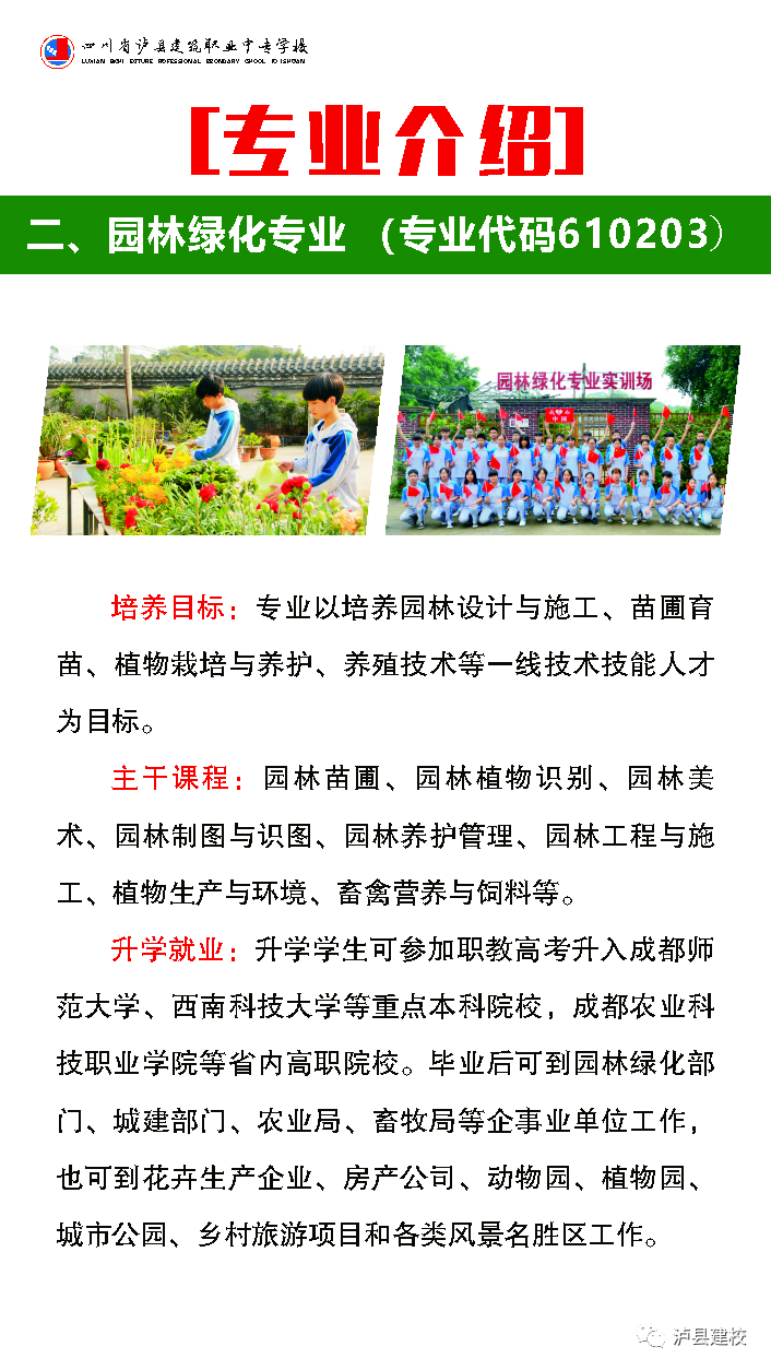 【招生】泸县建校2022年招生简章（学校代码54024）(图9)
