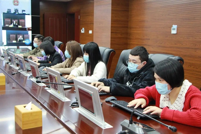 江阳区法院书记员技能大比武 领略指尖“真功夫”(图4)