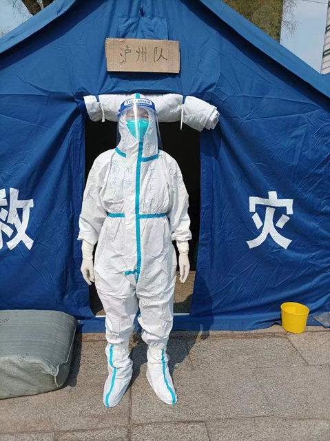 “战疫”21天，泸州支援吉林核酸检测队返回四川(图7)