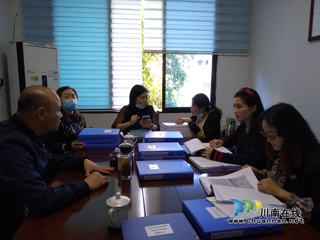 泸县人社中心到云龙镇开展督查工作(图2)