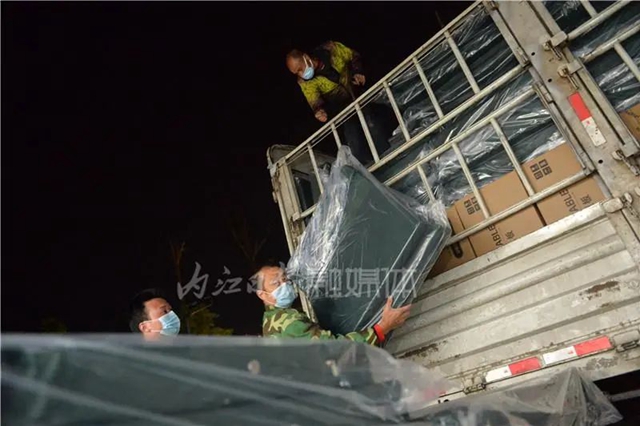 7天7夜！内江最大方舱医院来了(图6)