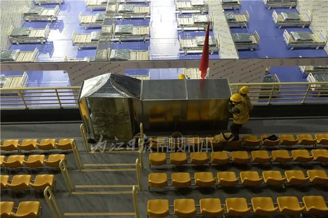 7天7夜！内江最大方舱医院来了(图7)