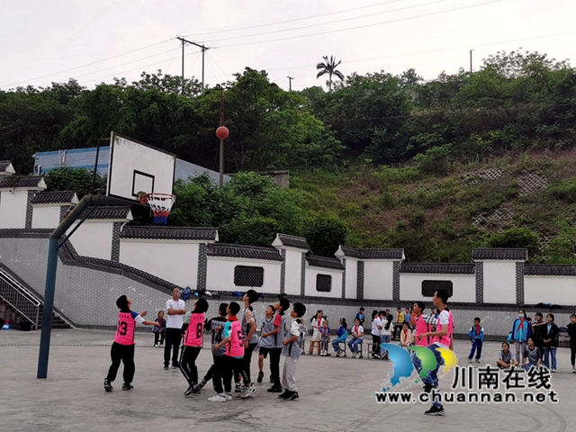 纳溪区天仙镇中心小学：春季篮球赛，为“双减”提质增能